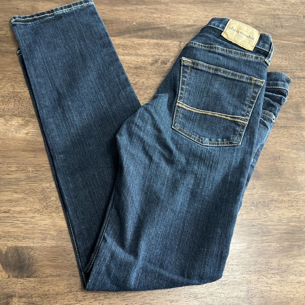 Boys‎ Abercrombie Kids A&F Super Skinny Fit Jeans Size 16 MINT CONDITION